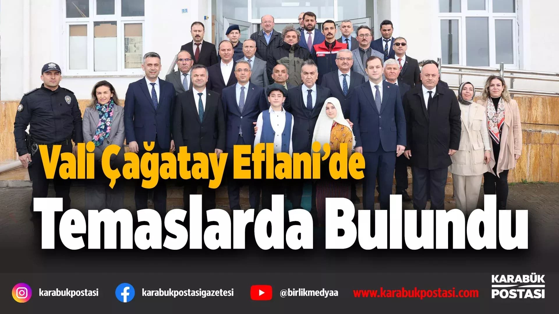 Vali Oktay Çağatay Eflani’de İncelemelerde Bulundu