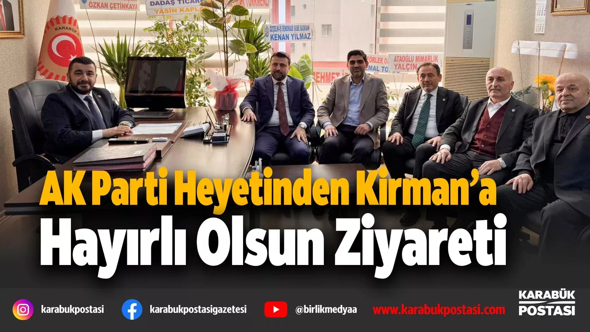 AK Parti heyetinden İl Genel Meclisi’ne ziyaret