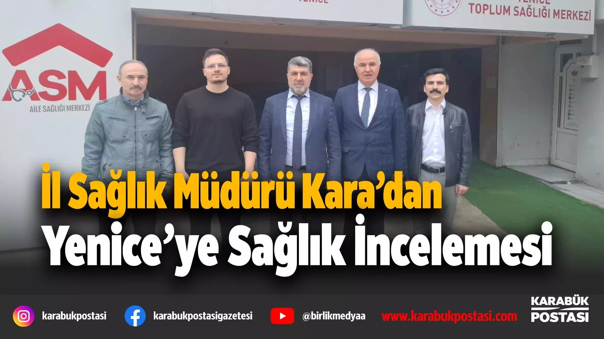 Yenice’de sağlık çalışmaları değerlendirildi