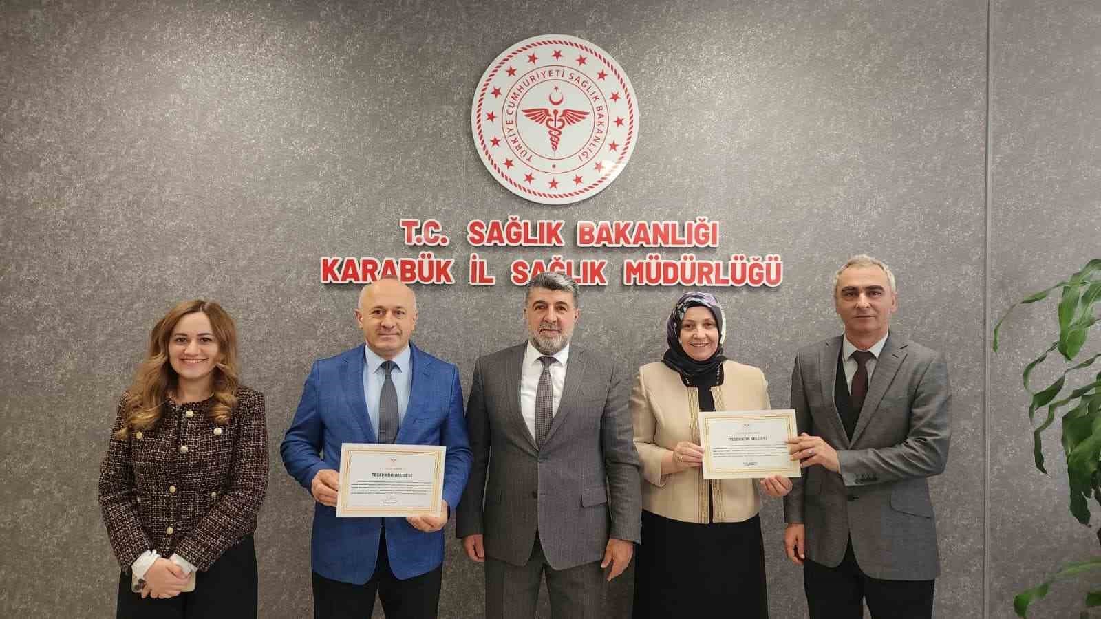 Karabük’te hastaneye anne ve bebek sağlığında iki başarı belgesi