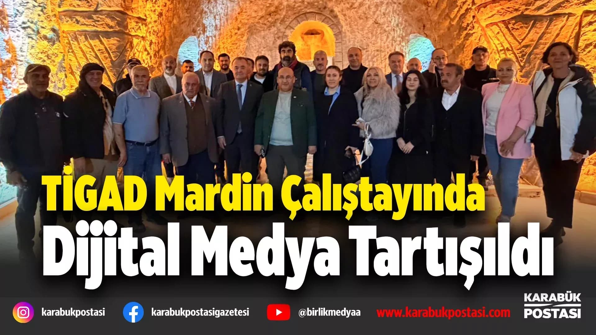 Dijital Medyanın Nabzı Mardin’de Attı: 130 Gazeteci Aynı Masada Buluştu