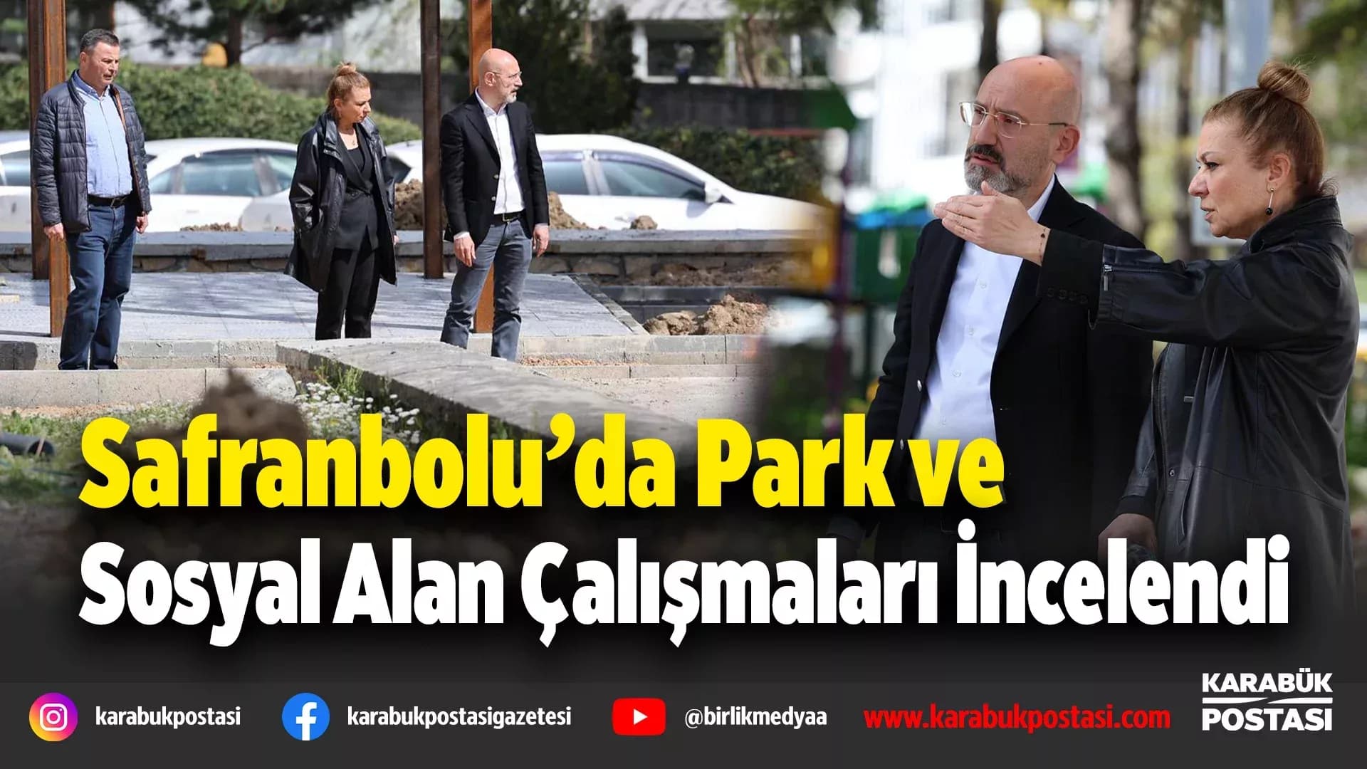 Safranbolu’da projeler yerinde incelendi