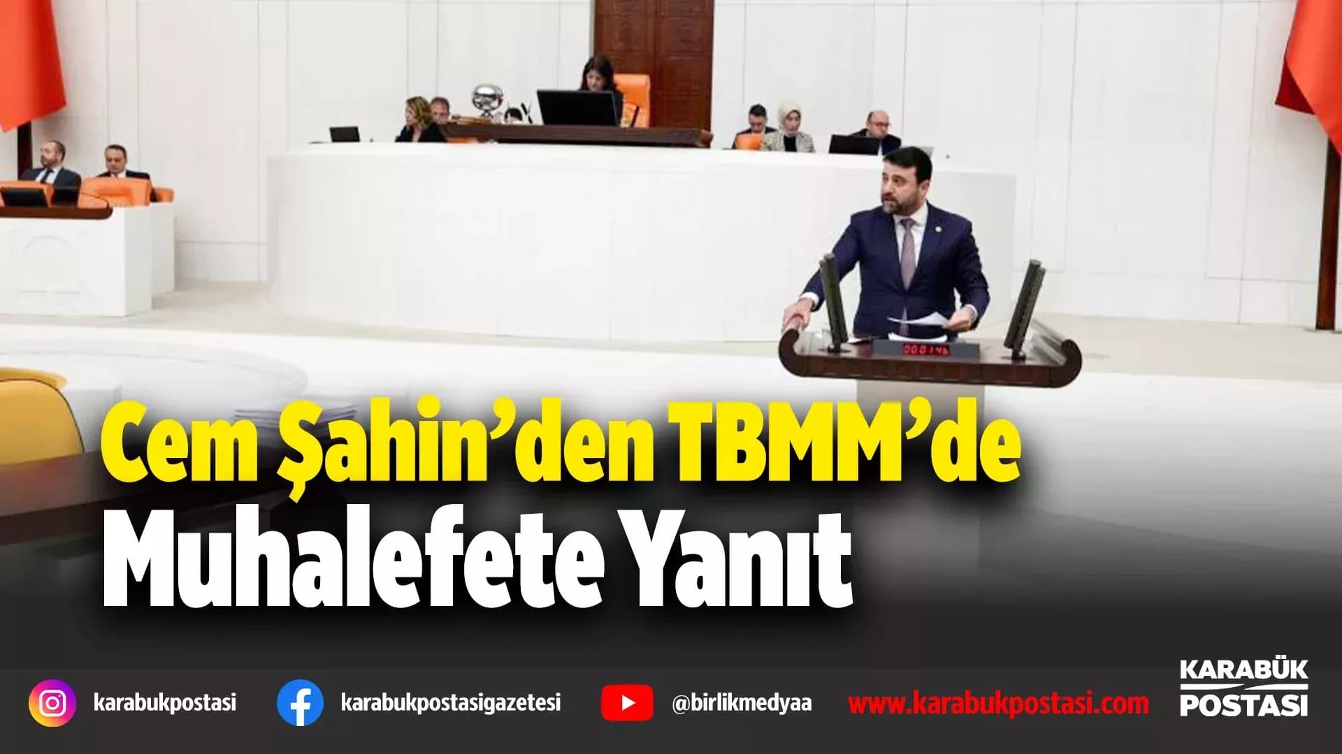 Şahin: "Bizler seçimle iktidara geldik"