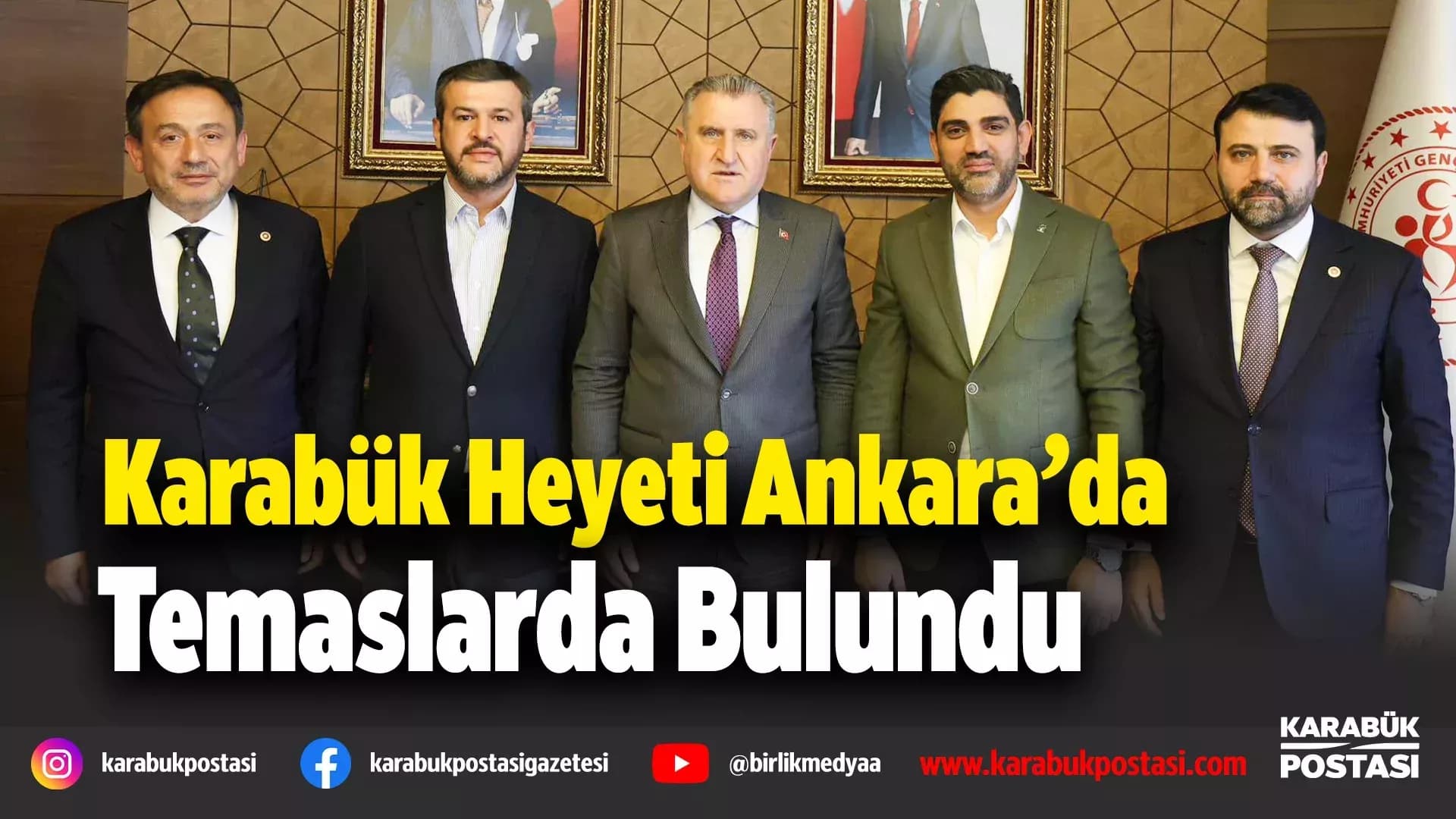 AK Parti’den Ankara’da Bakanlık ziyareti