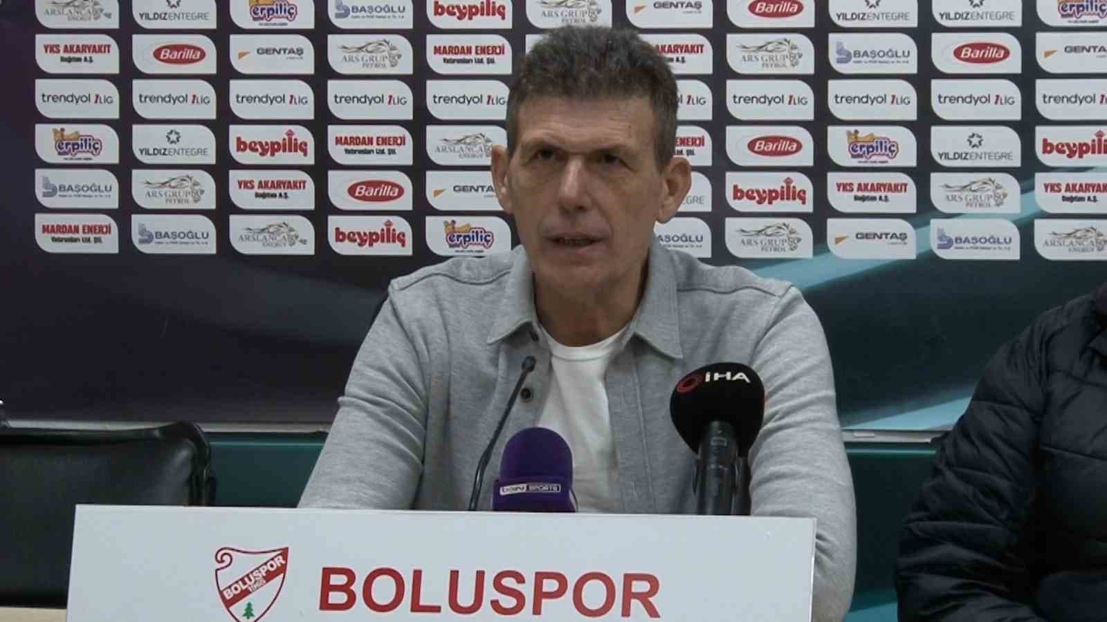 Boluspor - Adana Demirspor maçının ardından