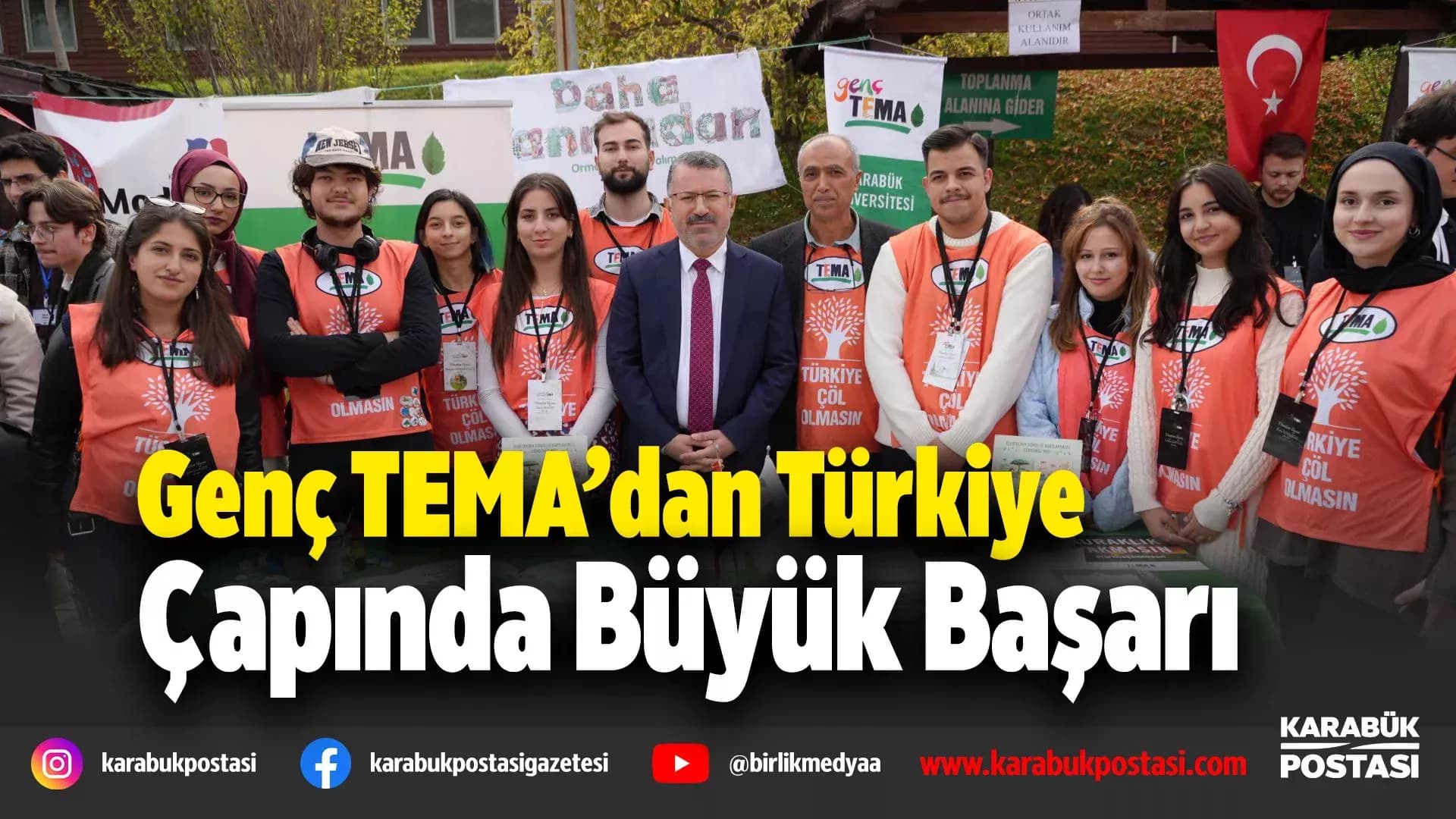 KBÜ Genç TEMA Topluluğu iki ödül birden kazandı