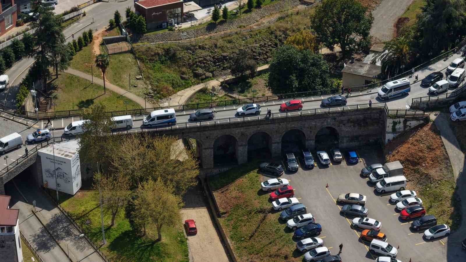 Trabzon’un simge köprüsünde Roma’dan kalan miras incelenecek