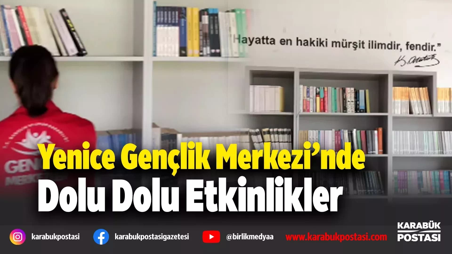 Yenice Gençlik Merkezi’nde renkli etkinlikler devam ediyor