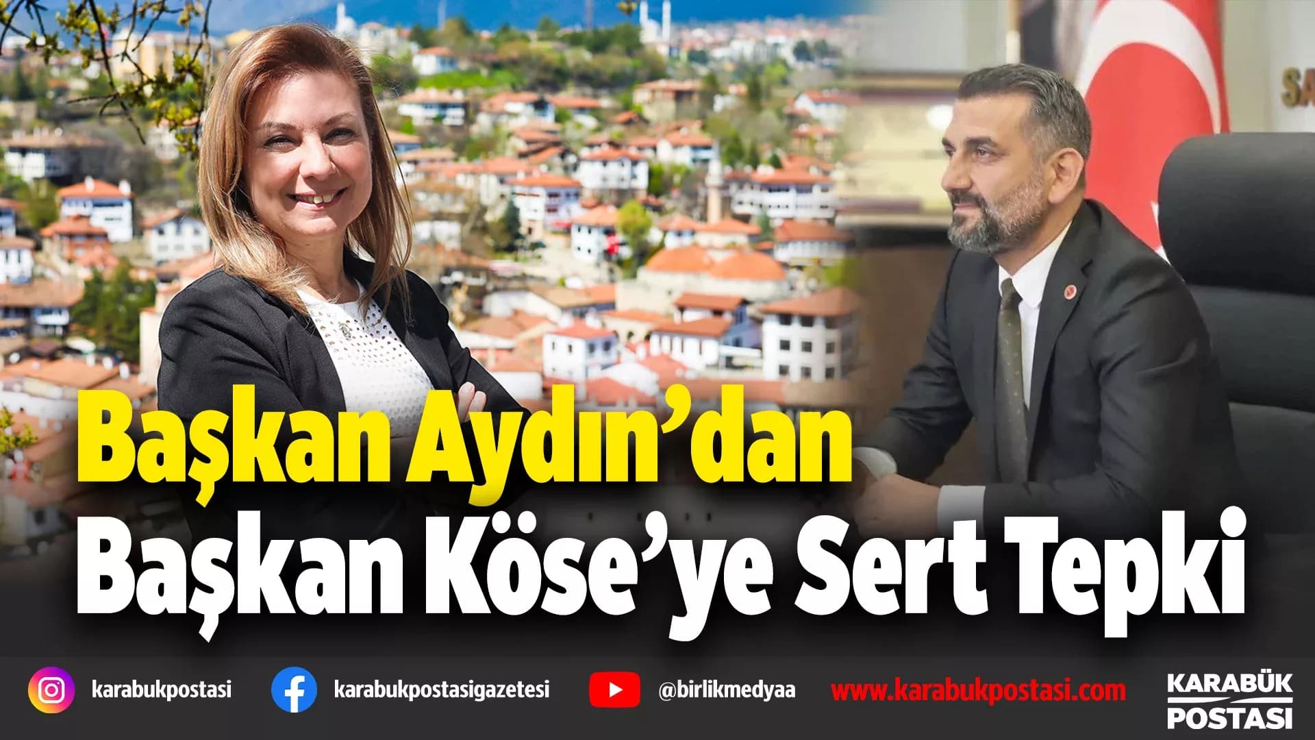 Aydın'dan Köse'ye: "Esnafı suçlama, hizmet et"