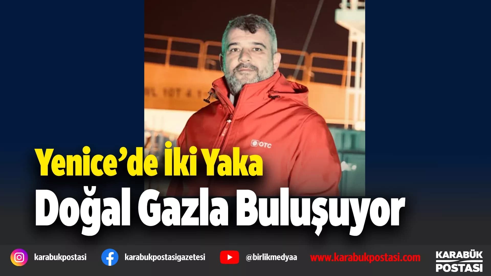 Yenice'de derenin iki yakası da doğalgaza kavuşuyor