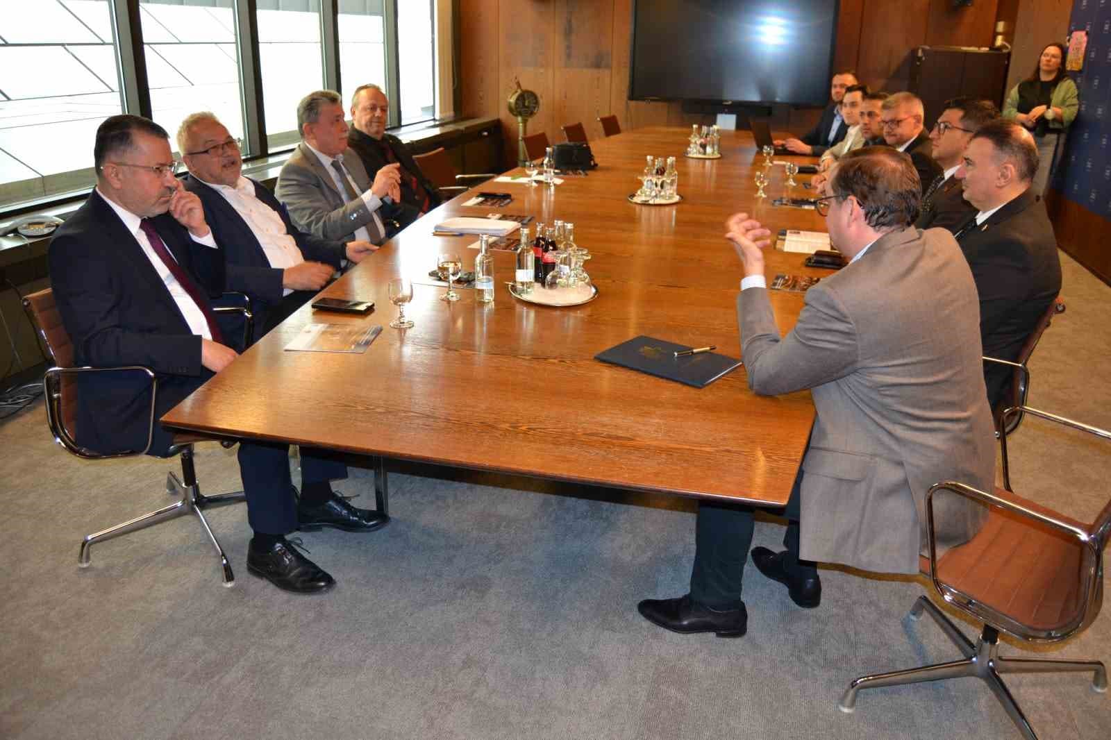 Karabük ile Almanya arasında akademik ve ekonomik iş birliği köprüsü