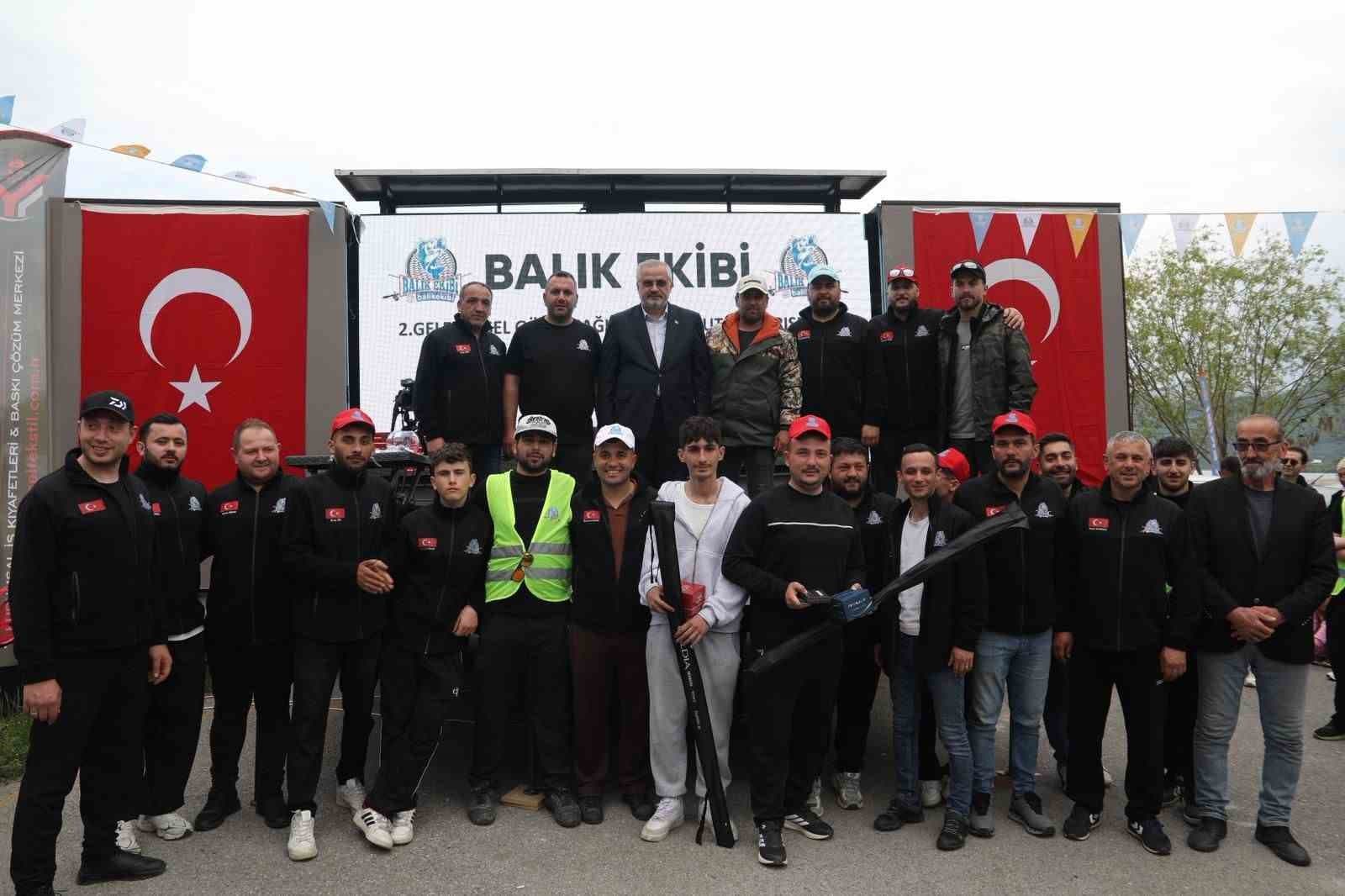 2. Geleneksel Balık Ekibi Gökkuşağı Alabalık Tutma Yarışması’na yoğun ilgi