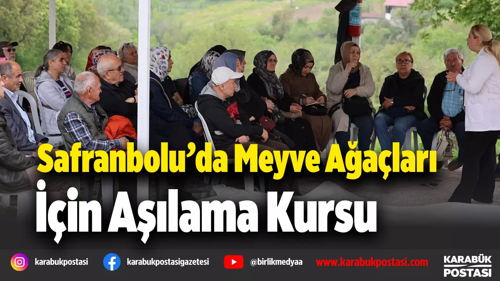 Uygulamalı aşı eğitimi ile tarıma destek