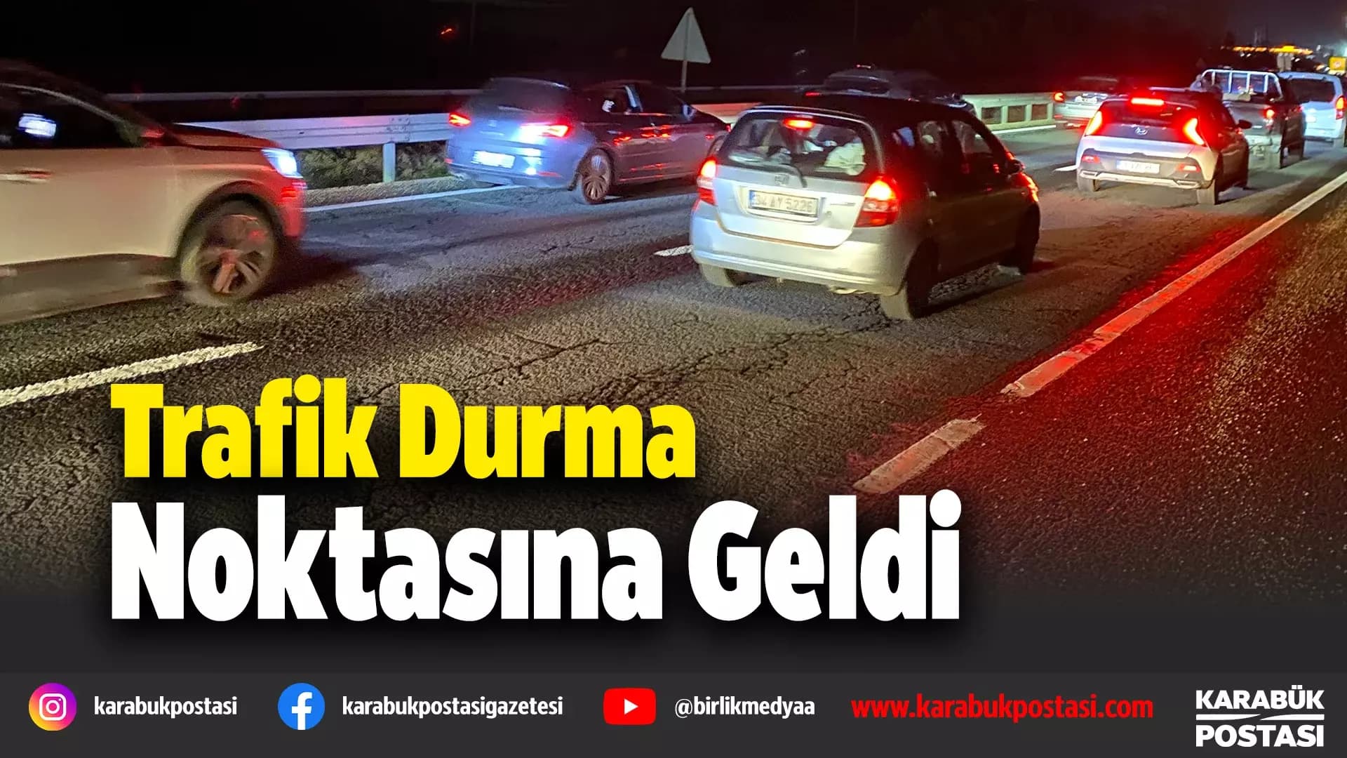 Kemikli Rampaları’nda trafik durma noktasına geldi