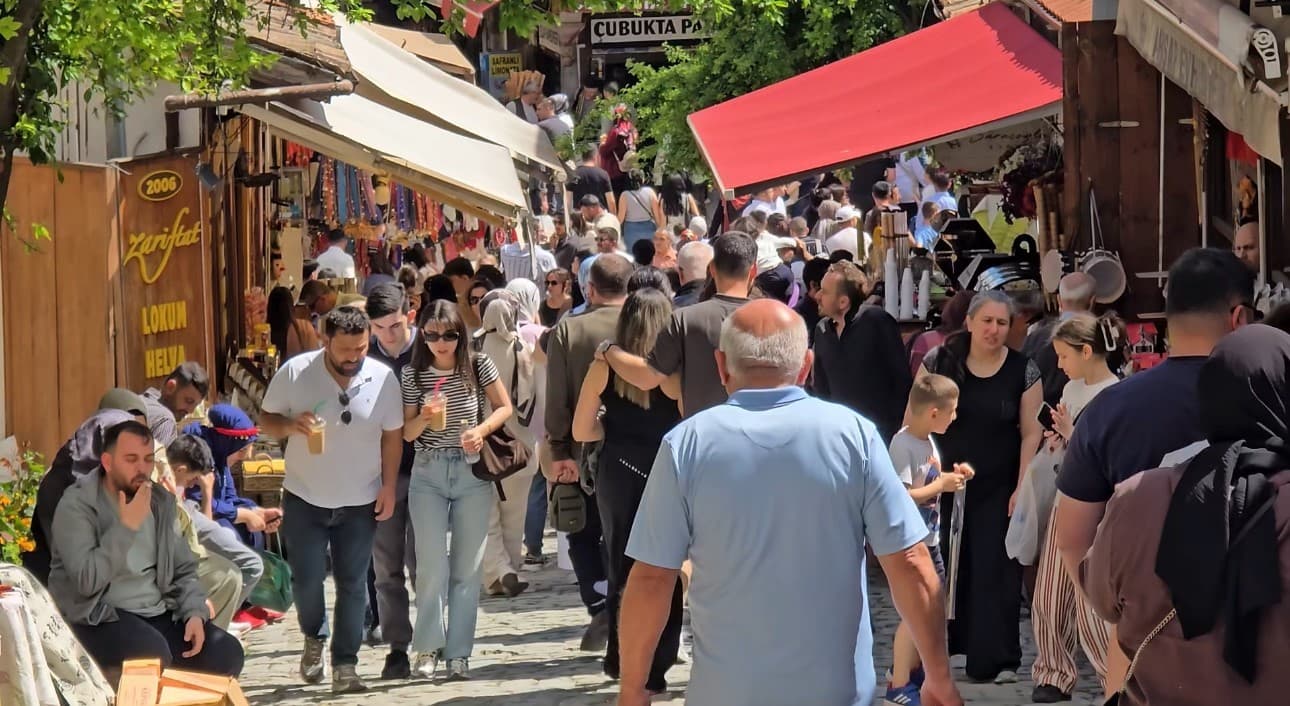 UNESCO kenti Safranbolu’da turizm sezonu 9 günlük tatille zirveye çıktı