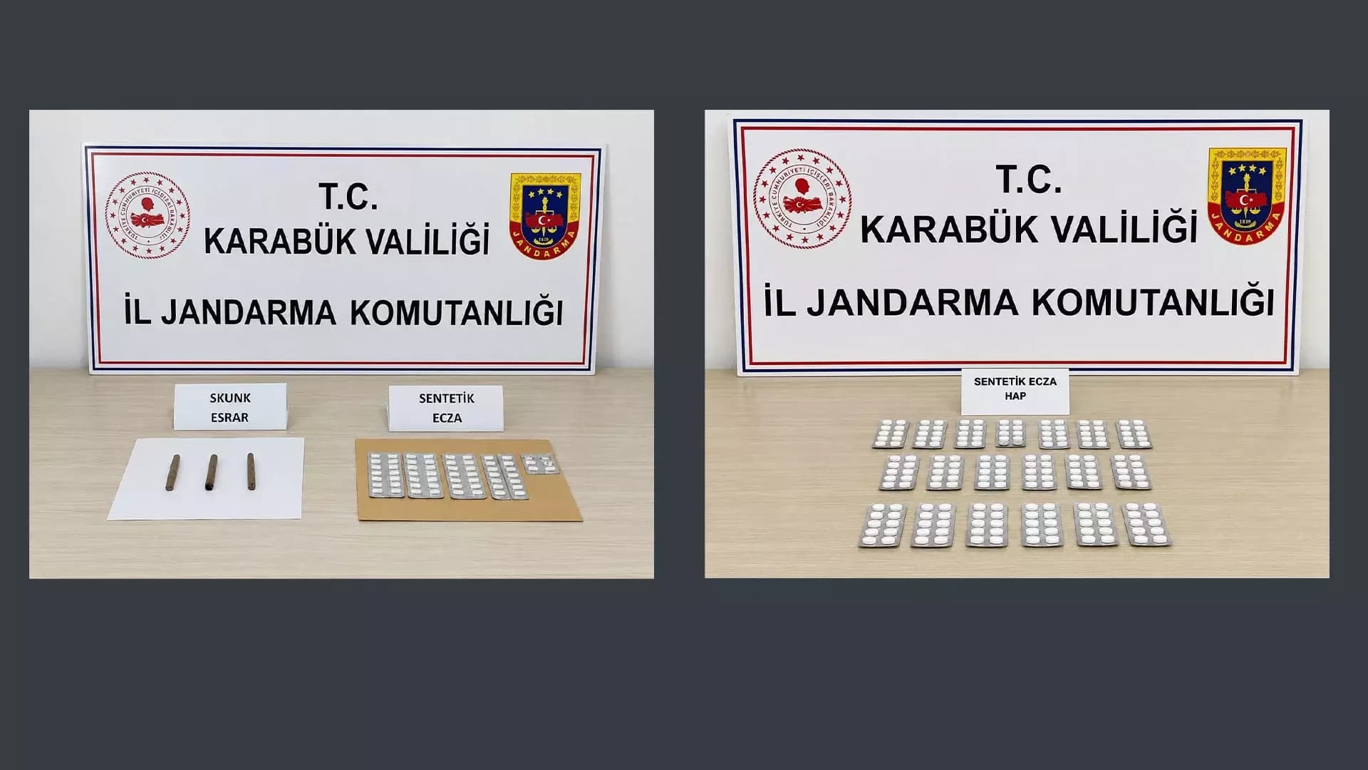Karabük'te jandarmadan uyuşturucu operasyonu