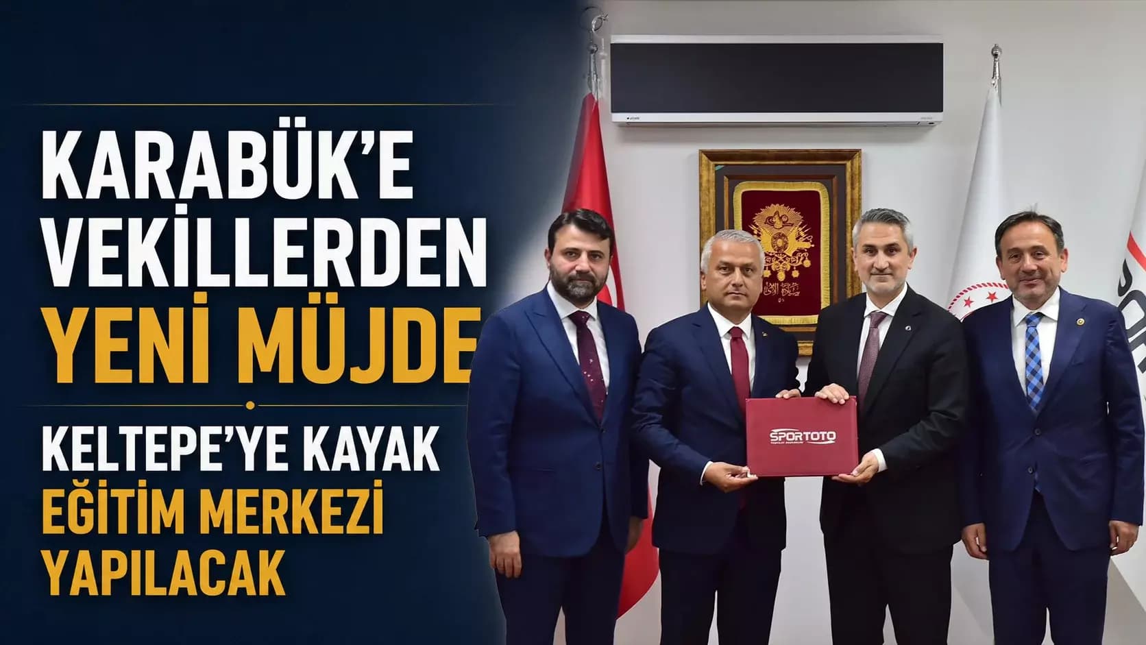 Karabük’e Vekillerden Yeni Müjde: Keltepe’ye Kayak Eğitim Merkezi Yapılacak