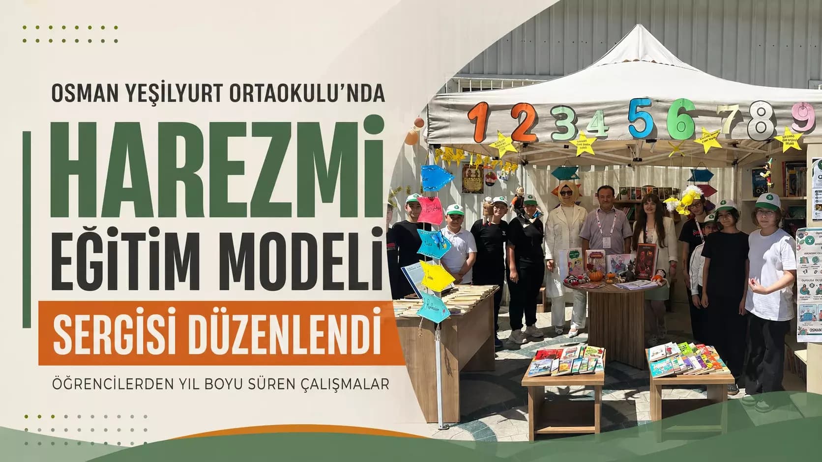 Karabük'te Öğrencilerden Harezmi Eğitim Modeli sergisi