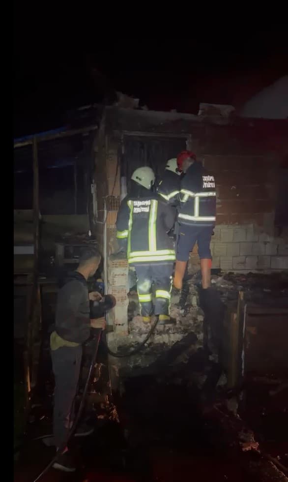 Kastamonu’da ev yangını