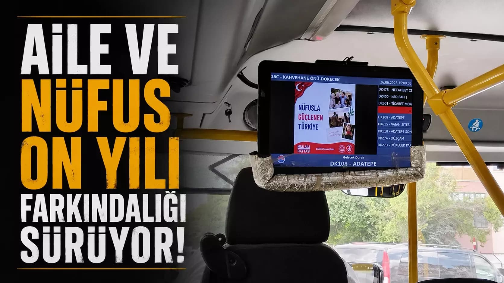 “Aile ve Nüfus On Yılı” farkındalık çalışmaları sürüyor