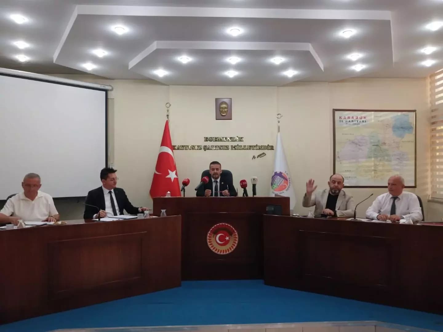 Karabük İl Genel Meclisi Temmuz ayı ilk toplantısını gerçekleştirdi