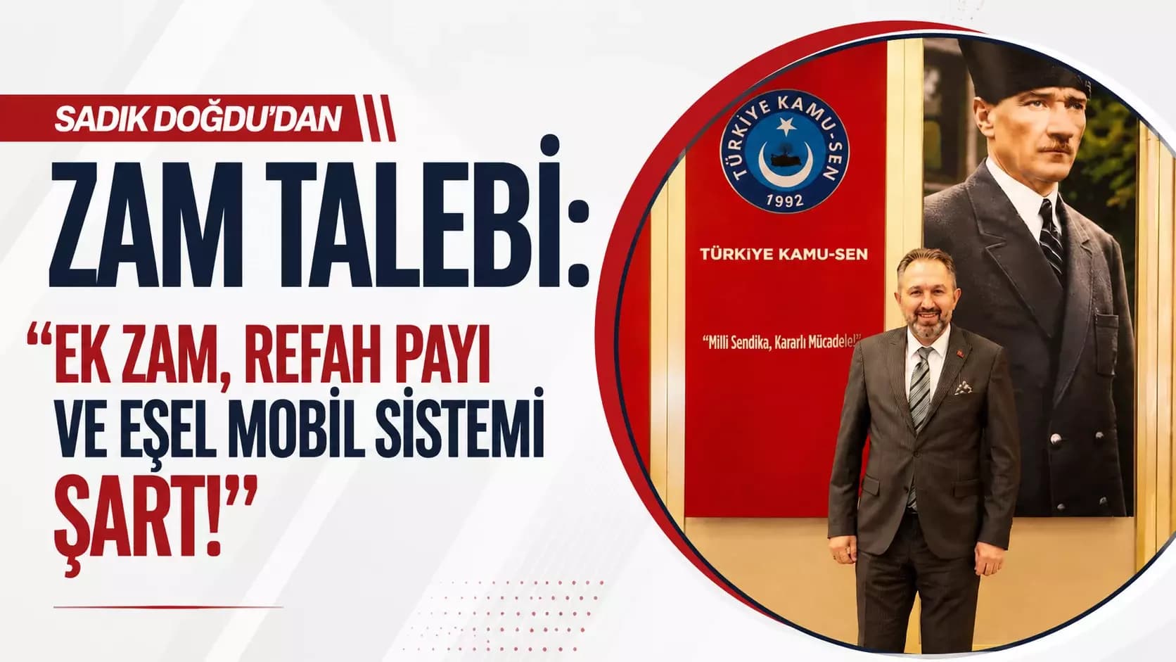 Türk Sağlık-Sen’den ek zam ve refah payı talebi