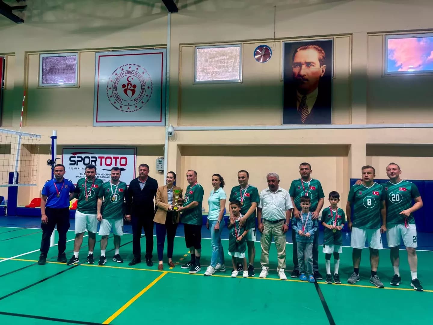 Voleybolun Şampiyonu Eskipazar Ceza İnfaz Kurumu oldu