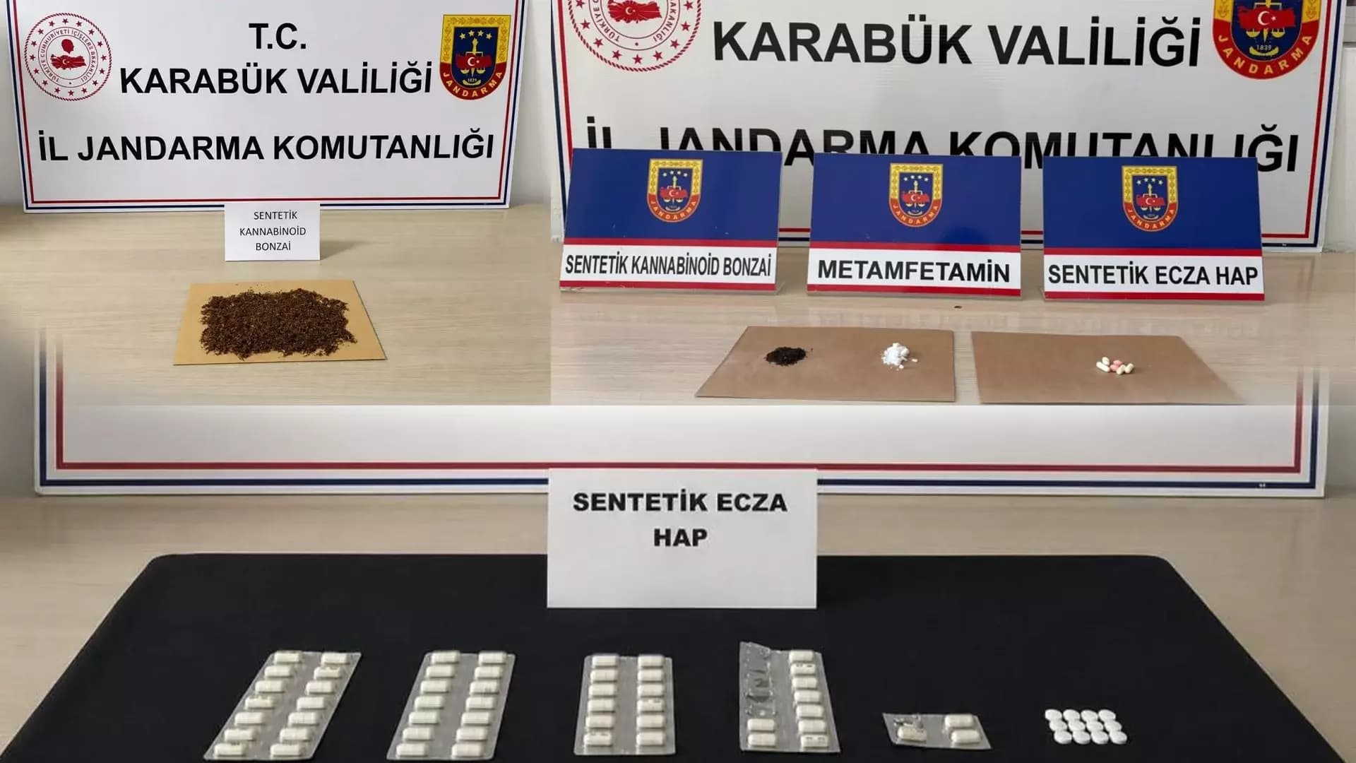 Karabük'te jandarmadan uyuşturucu operasyonu