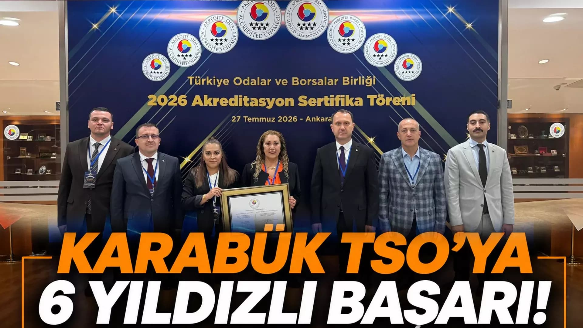 KARABÜK TSO’DAN 6 YILDIZLI BAŞARI