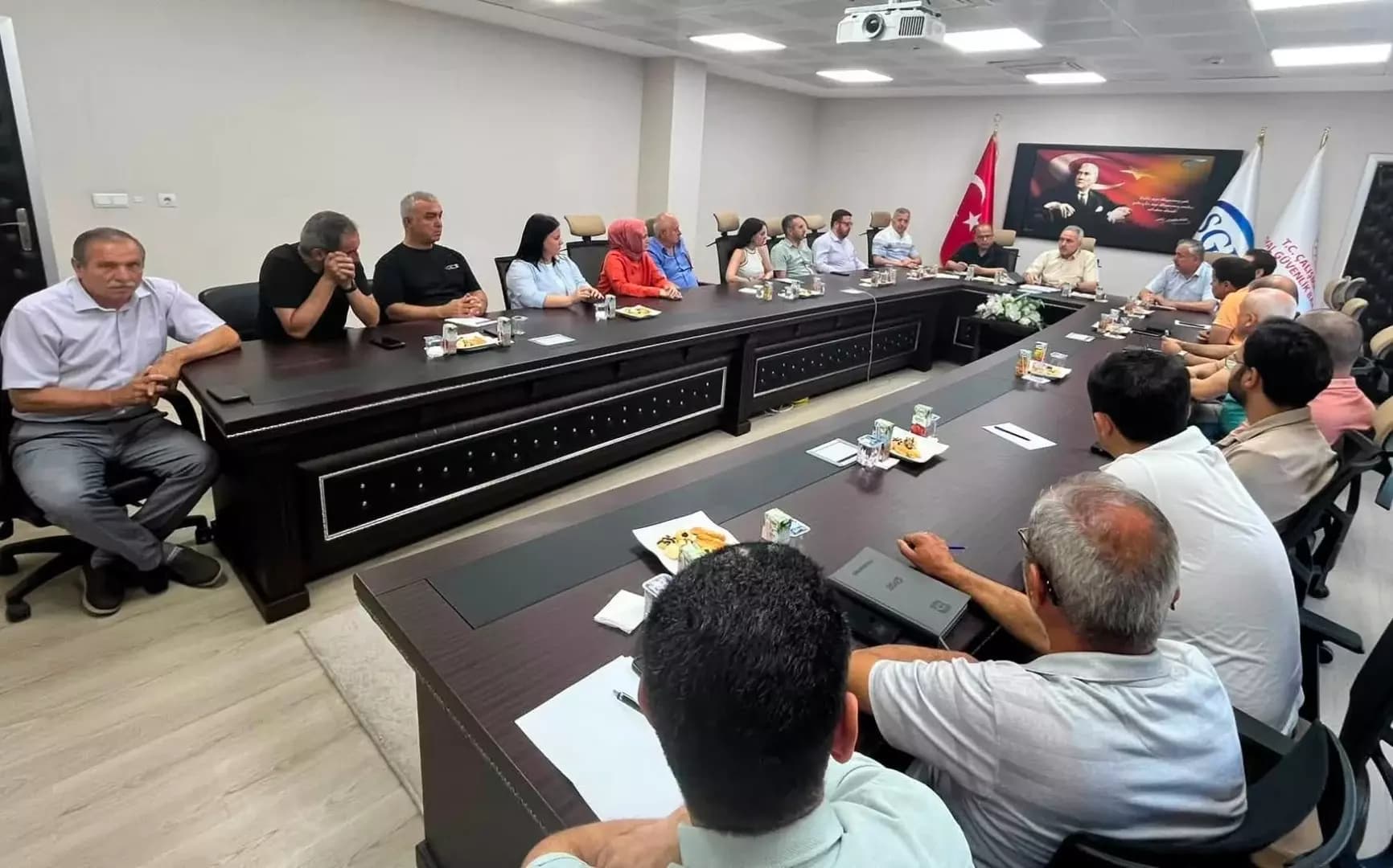 Karabük SGK'da Koordinasyon toplantısı düzenlendi