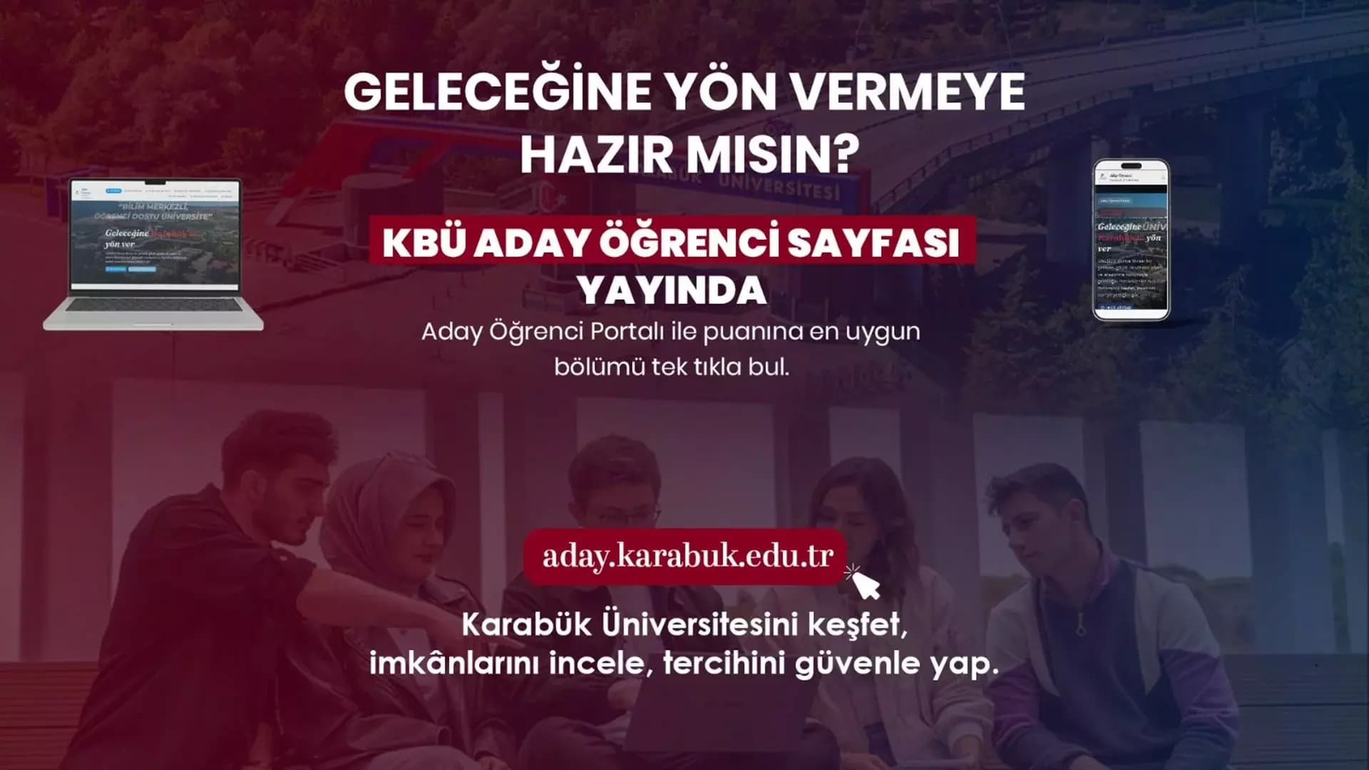 KBÜ’den aday öğrencilere Dijital Tercih Merkezi
