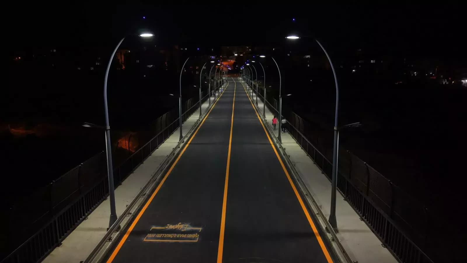 Kanyon Köprü yenilenerek trafiğe açıldı