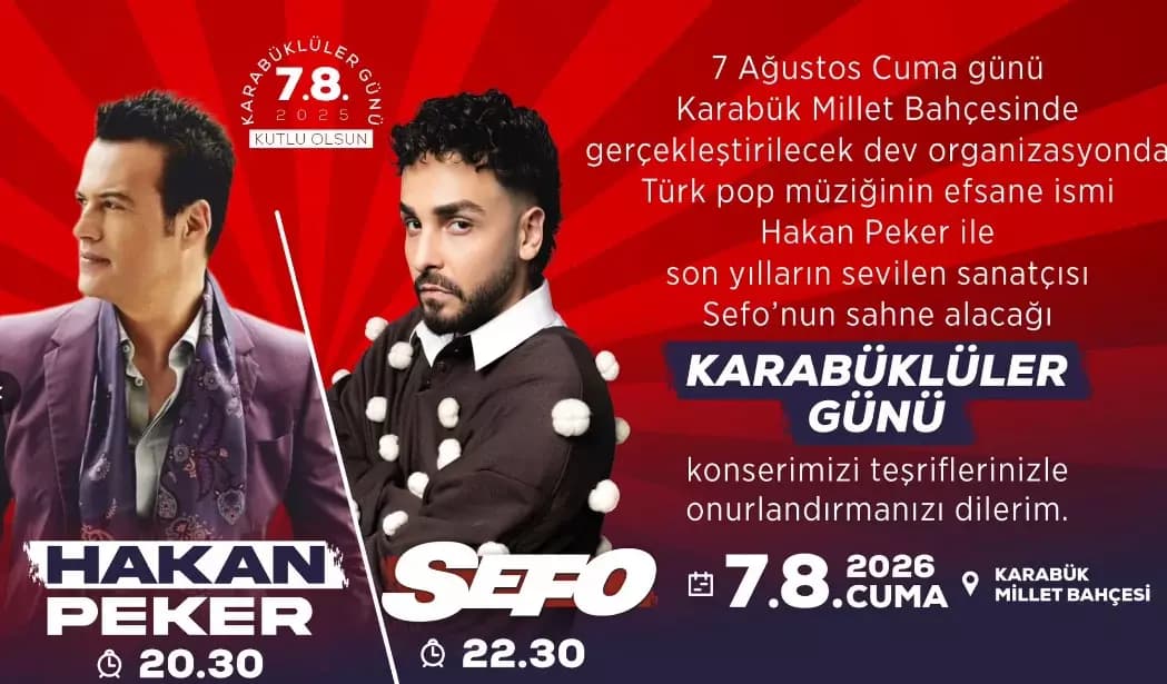 Hakan Peker ve Sefo aynı sahnede