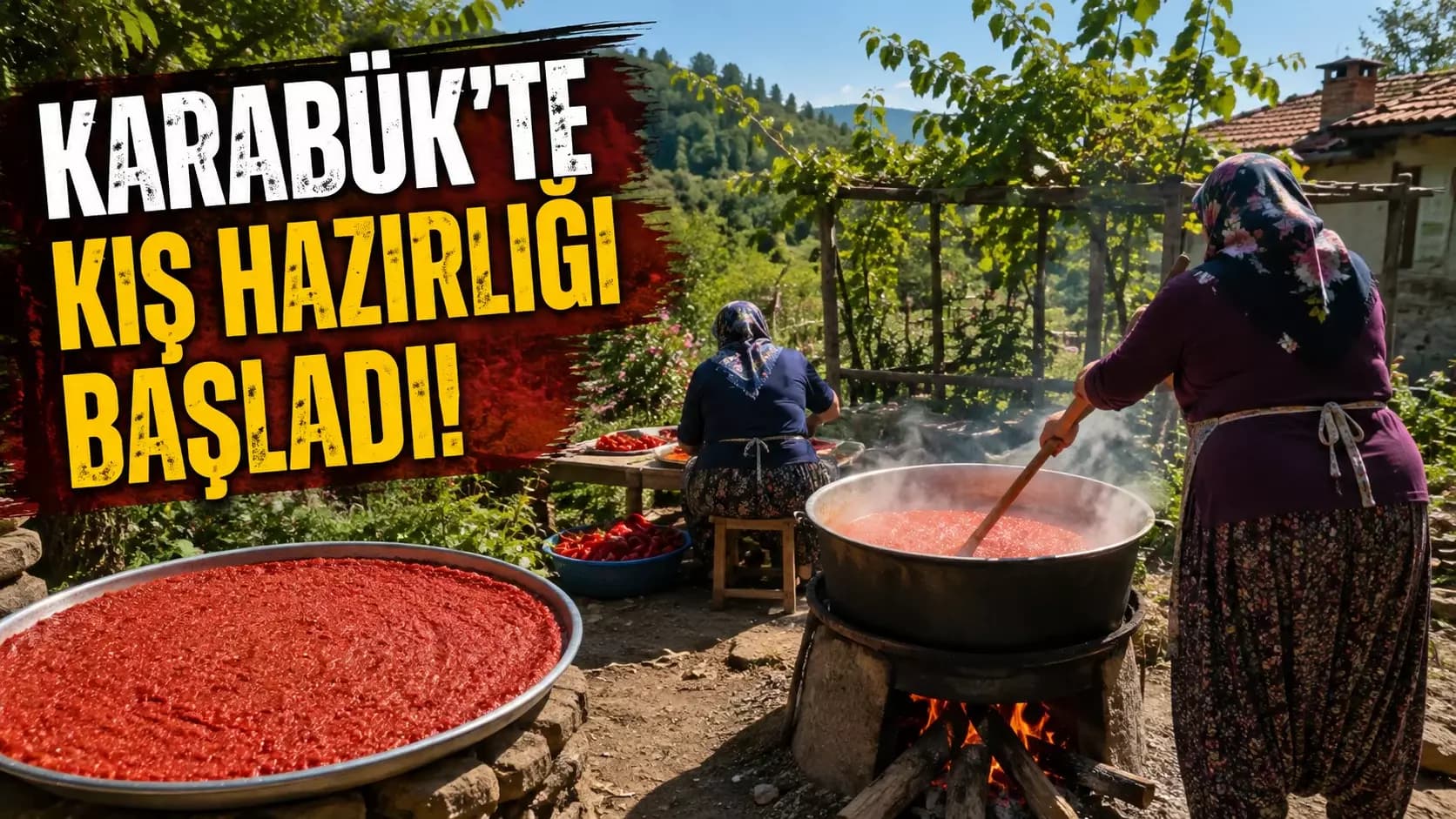 KARABÜK’TE KIŞ HAZIRLIĞI BAŞLADI