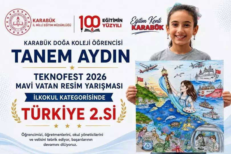 Karabüklü Öğrenciden TEKNOFEST’te Türkiye İkinciliği