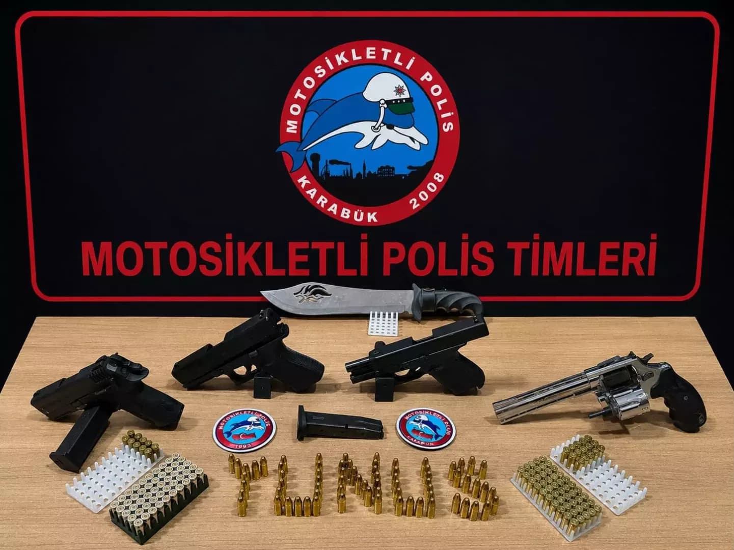 Karabük’te ruhsatsız tabanca ve çok sayıda fişek ele geçirildi