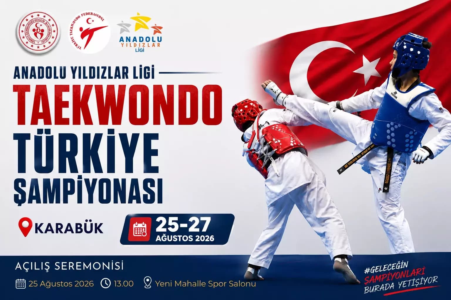 Türkiye’nin Genç Taekwondocuları Karabük’te buluşuyor