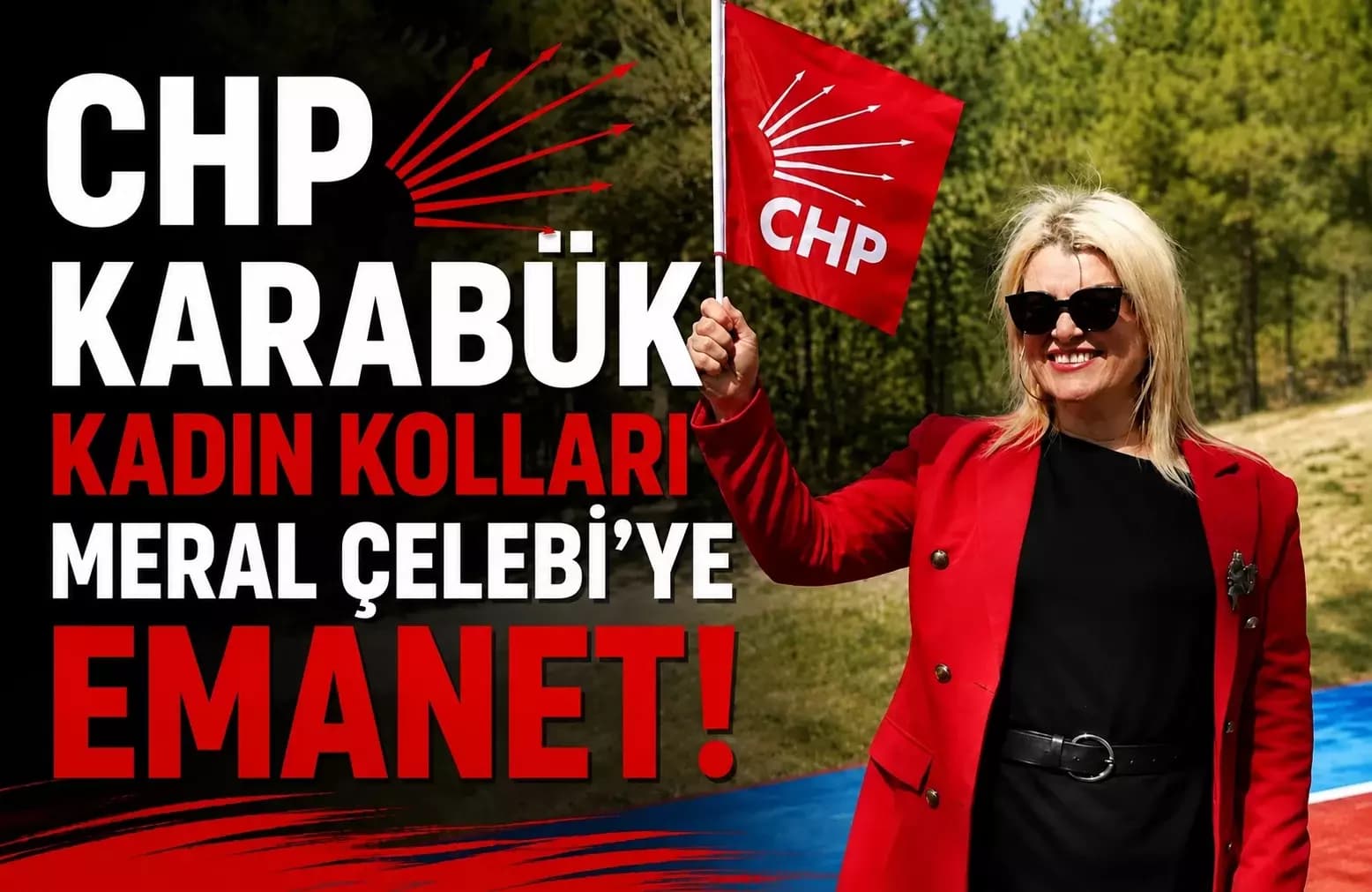 CHP Karabük İl Kadın Kolları Başkanlığı’na Meral Çelebi atandı.