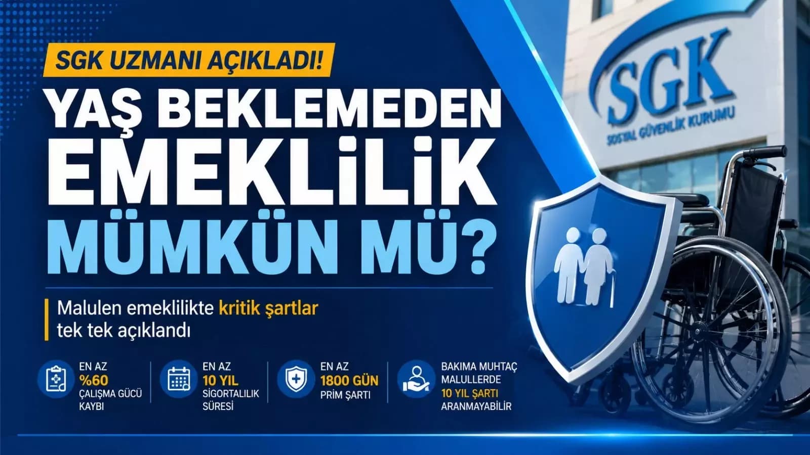 Yaş Beklemeden Emeklilik Mümkün mü? SGK Uzmanı Kritik Şartları Açıkladı