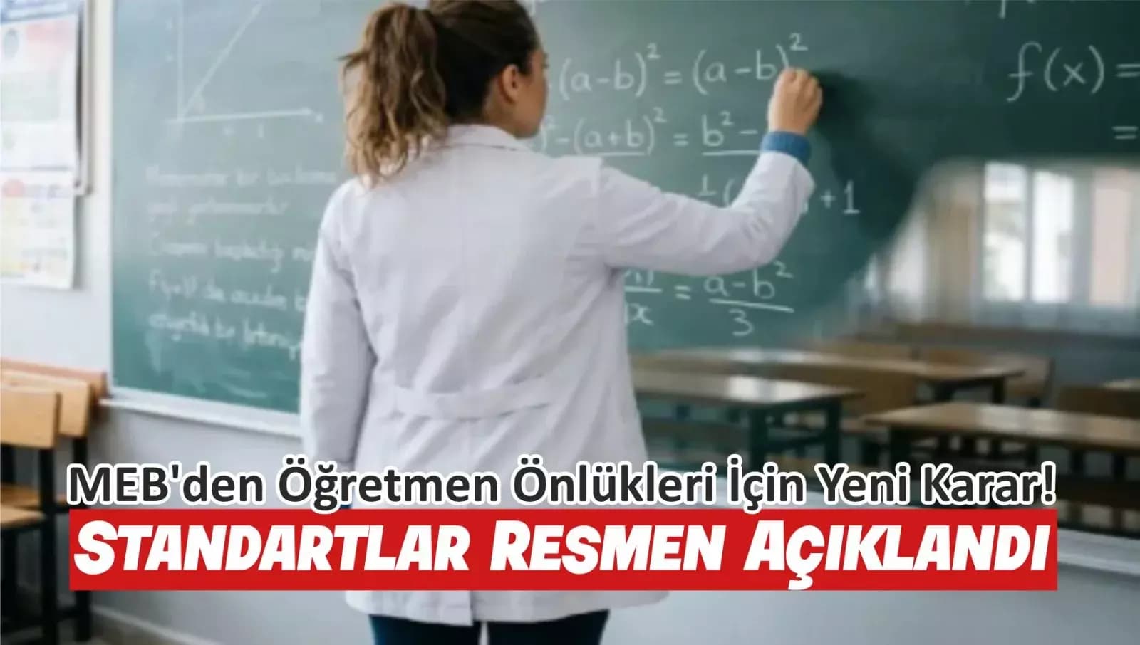 MEB’den Öğretmen Önlükleri İçin Yeni Karar! Standartlar Resmen Açıklandı