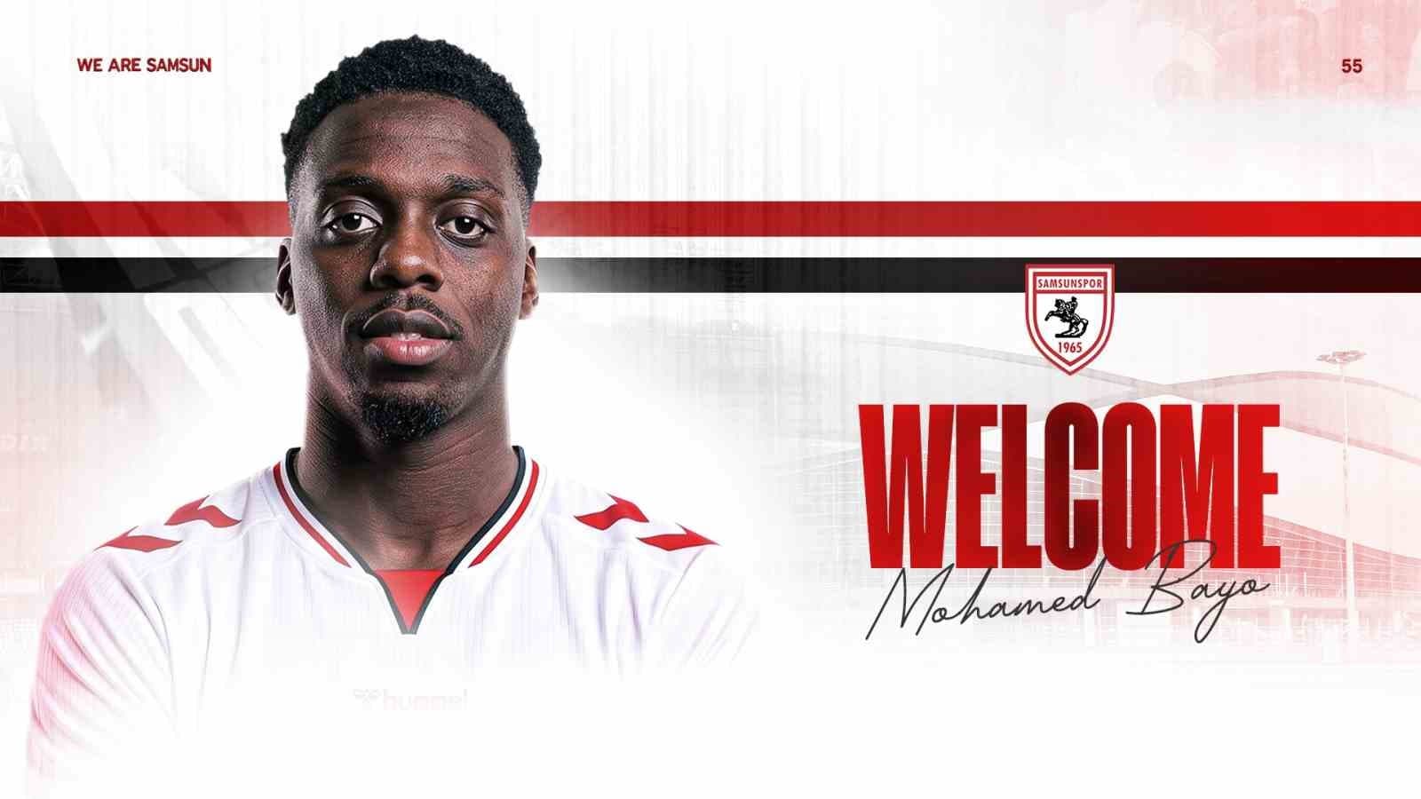 Bayo resmen Samsunspor’da