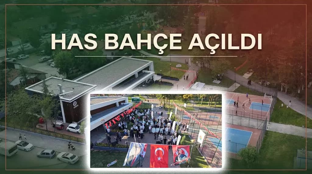 Karabük’ün Yeni Sosyal Yaşam Alanı Has Bahçe Açıldı