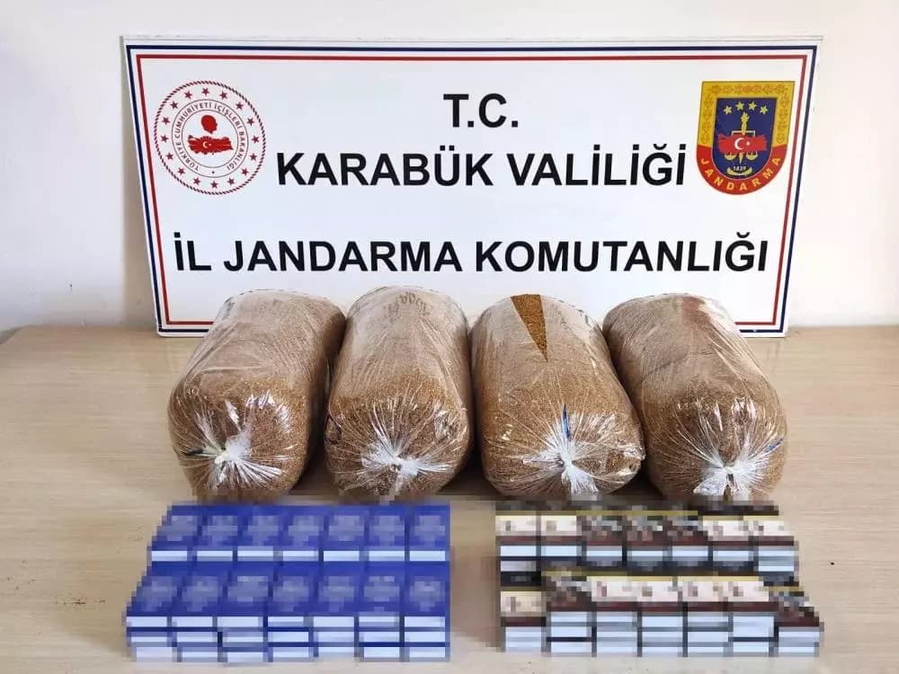 Karabük'te uyuşturucu ve kaçakçılık operasyonu