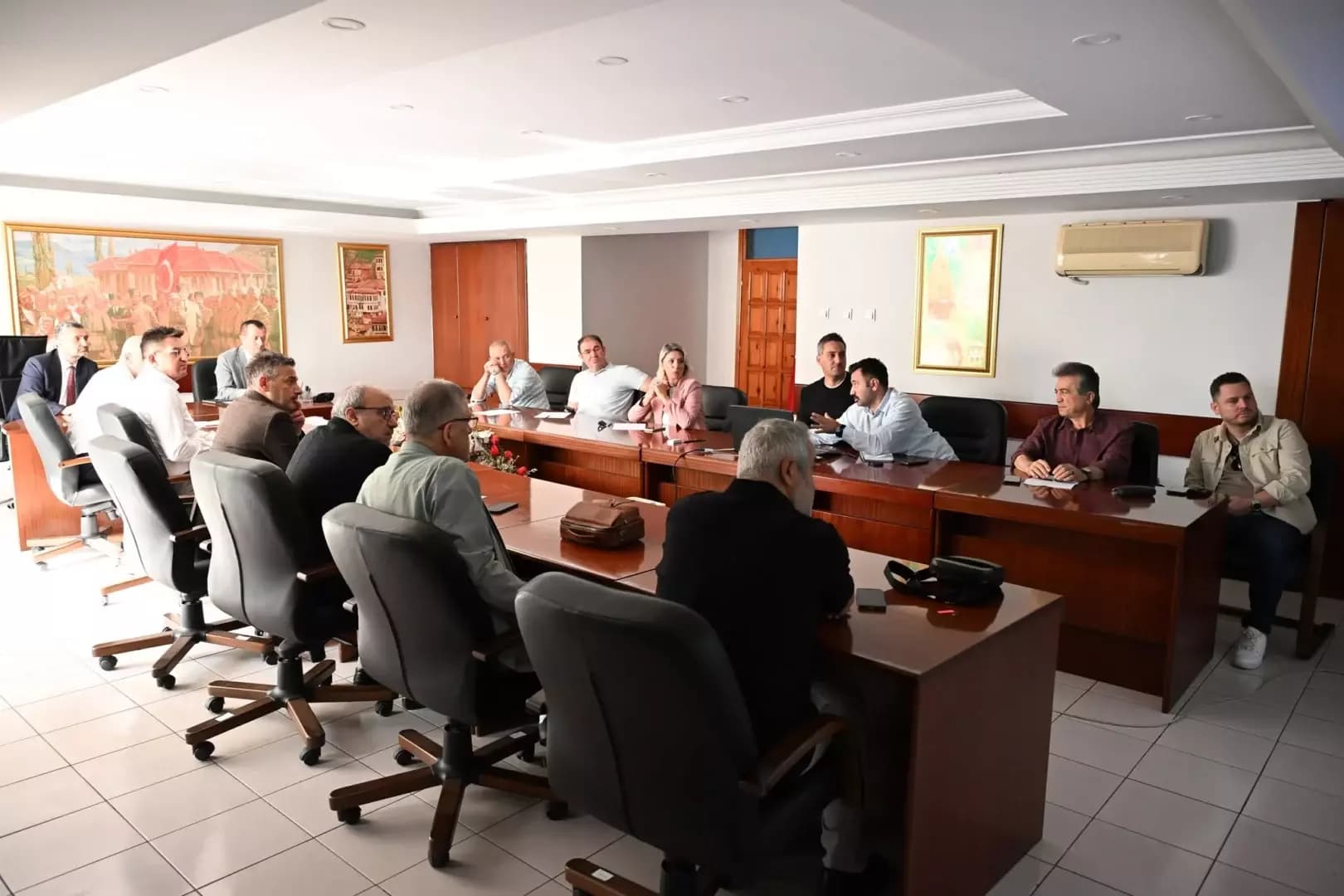 İl Özel İdaresi’nde aylık değerlendirme toplantısı