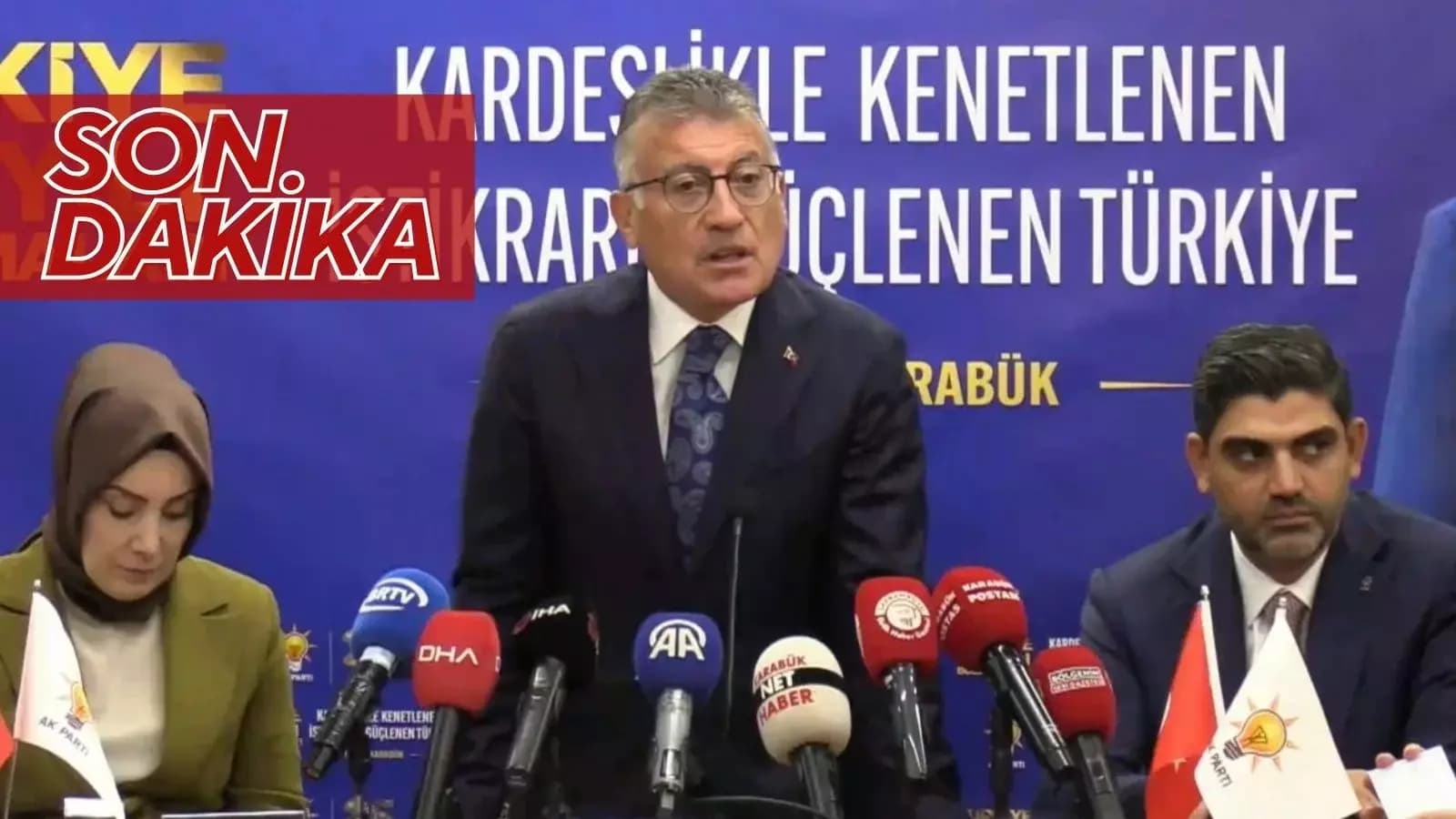 SON DAKİKA: TBMM AK Parti Grup Başkanı Abdullah Güler Karabük’te