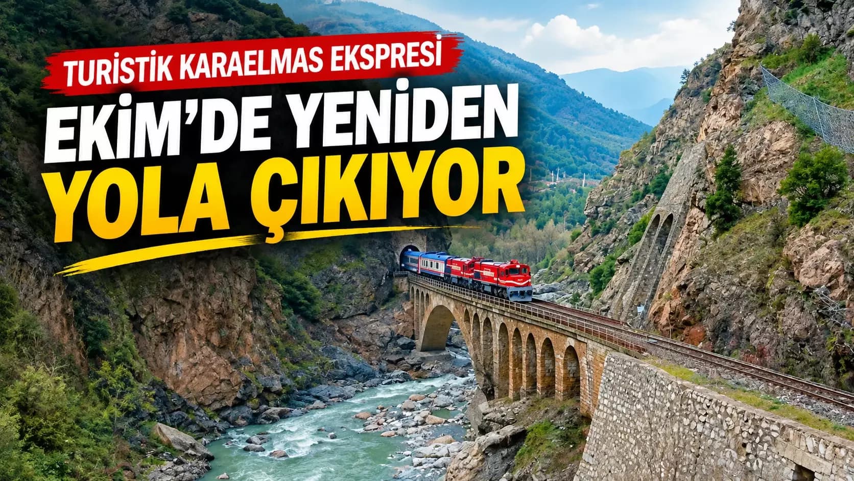 Turistik Karaelmas Ekspresi Ekim ayında yeniden raylarda