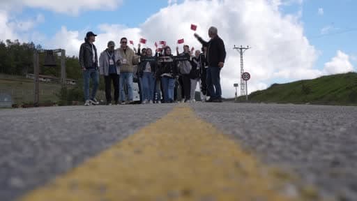 Akademisyenler, Kurtuluş Yolu’nu öğrencilerine yerinde anlattı