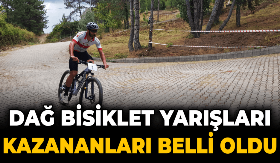 14. Uluslararası Dağ Bisiklet Yarışları'nda kazananlar belli oldu