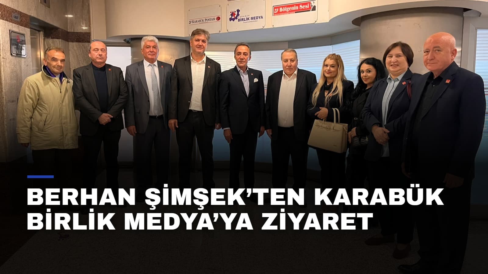 CHP'li Şimşek'ten Karabük Birlik Medya'ya anlamlı ziyaret