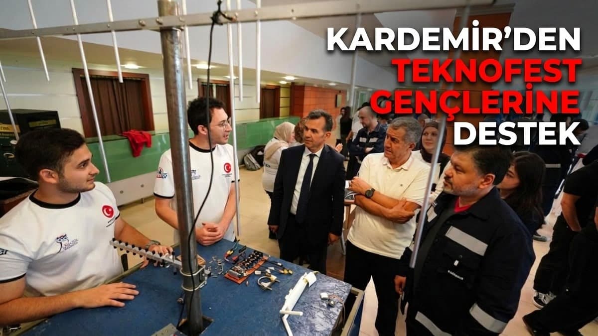 Kardemir destekli genç mühendisler projelerini tanıttı